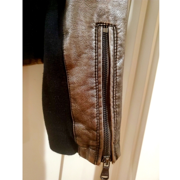 Marc New York Andrew Marc faux leather jacket coat - Picture 4 of 10